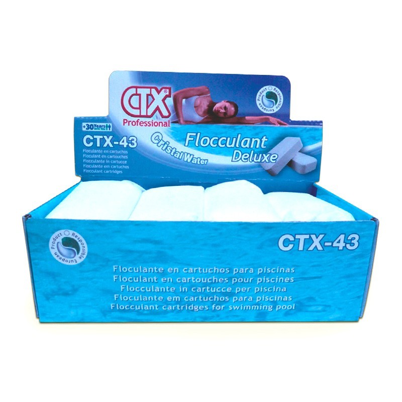 Floculante en cartuchos 1 kg CTX-43