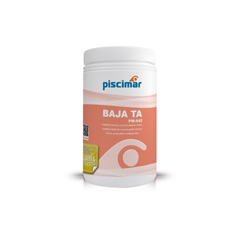 Producto quimico para bajar la alcalinidad de Piscimar